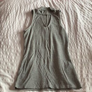Hollister Grey Tank Top